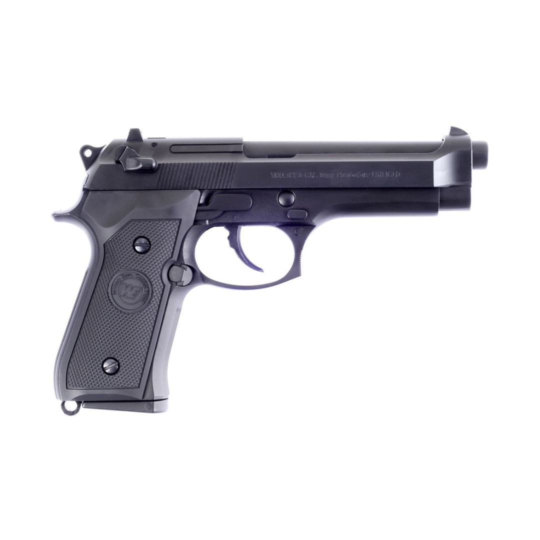 1 - Beretta 9mm Airsoft Gun Made in Italy – M92 Black Edition