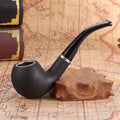 New Tobacco Smoking Pipe-Durable Classical Cigar Pipe With Rubber Ring