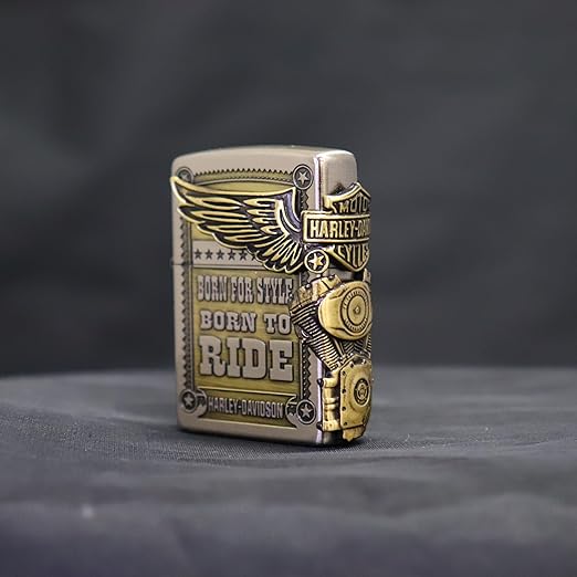 BORN TO RIDE Zippo Lighter