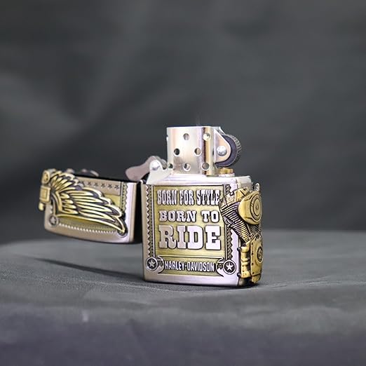 BORN TO RIDE Zippo Lighter