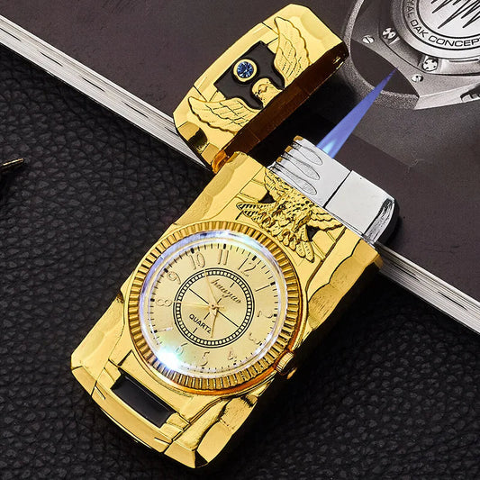 Clock Torch Turbo Lighter